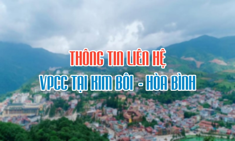 Thông tin liên hệ văn phòng công chứng tại huyện Kim Bôi - Hòa Bình