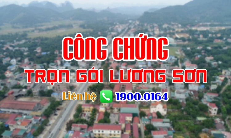 Văn phòng công chứng Lương Sơn - Hòa Bình