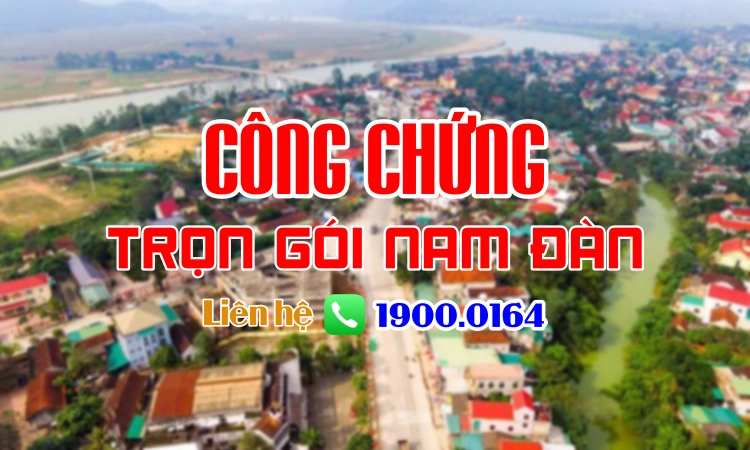 Văn phòng công chứng Nam Đàn - Nghệ An
