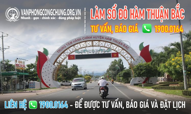 Dịch vụ sang tên - làm sổ đỏ nhanh Hàm Thuận Bắc
