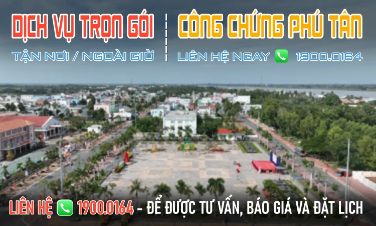 Văn phòng công chứng Phú Tân - An Giang